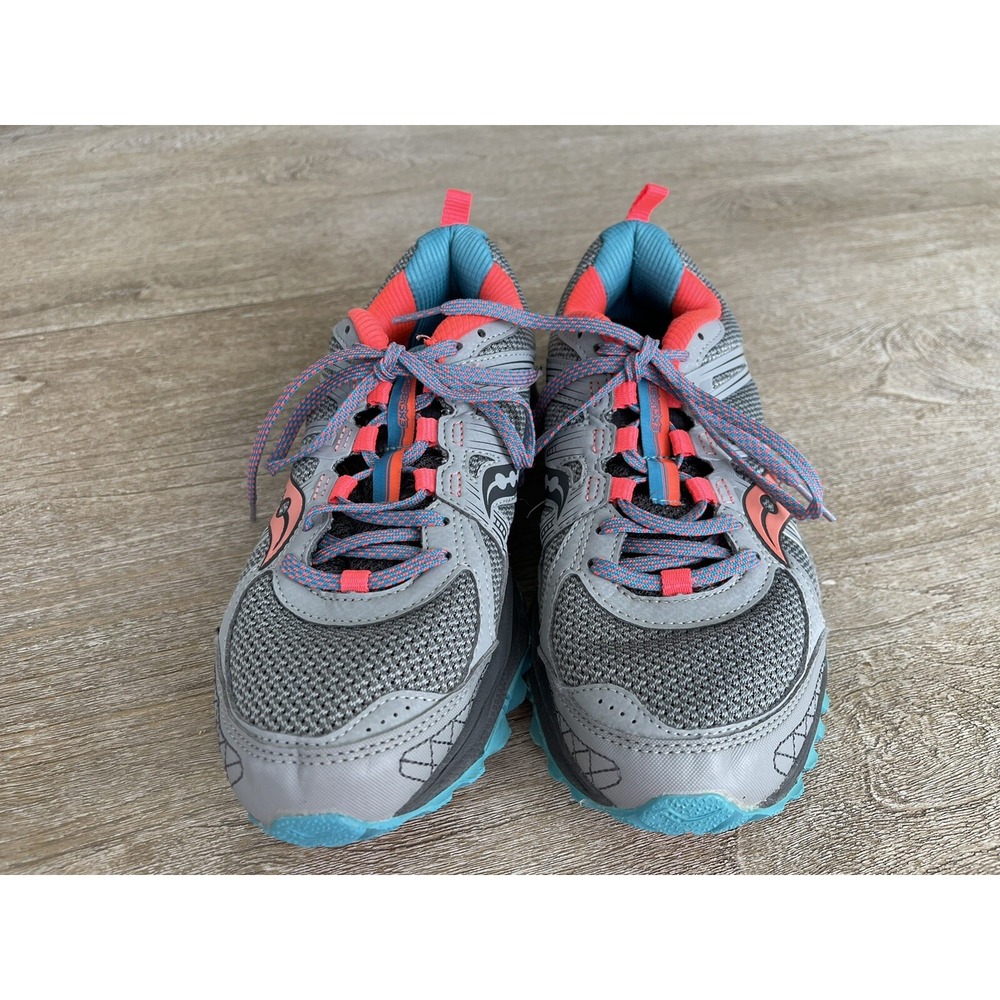 saucony excursion tr10 women running shoes sz 8 multicolor - Picture 3 of 7